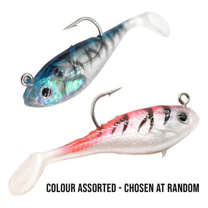 50mm Shads for Fishing in Assorted Colours