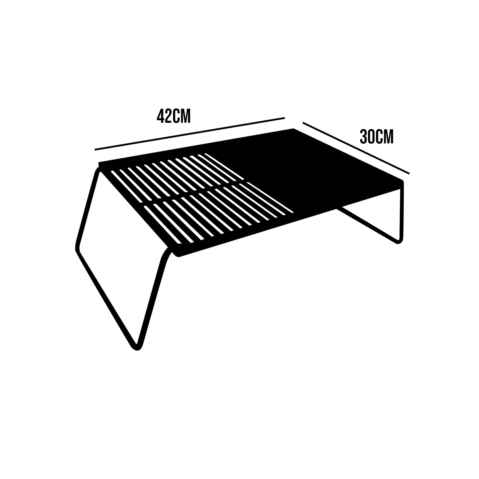 Fry and Braai Grill Stand Dimensions