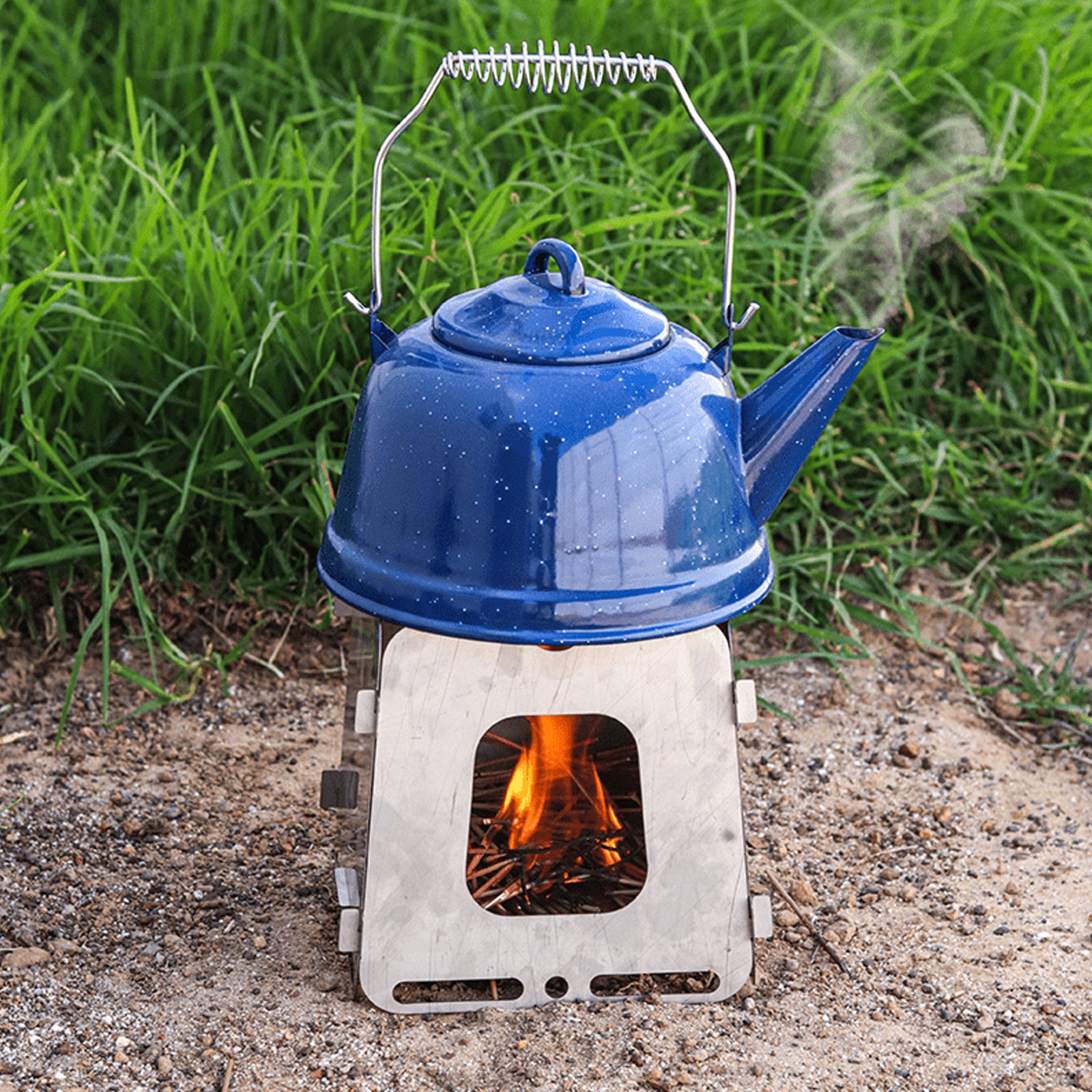 Backpacker Camp Stove with Kettle