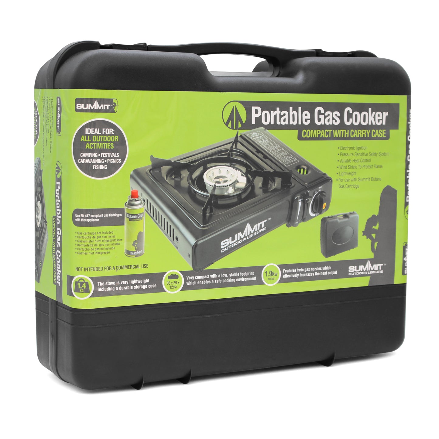Portable Gas Cooker in Carry Case