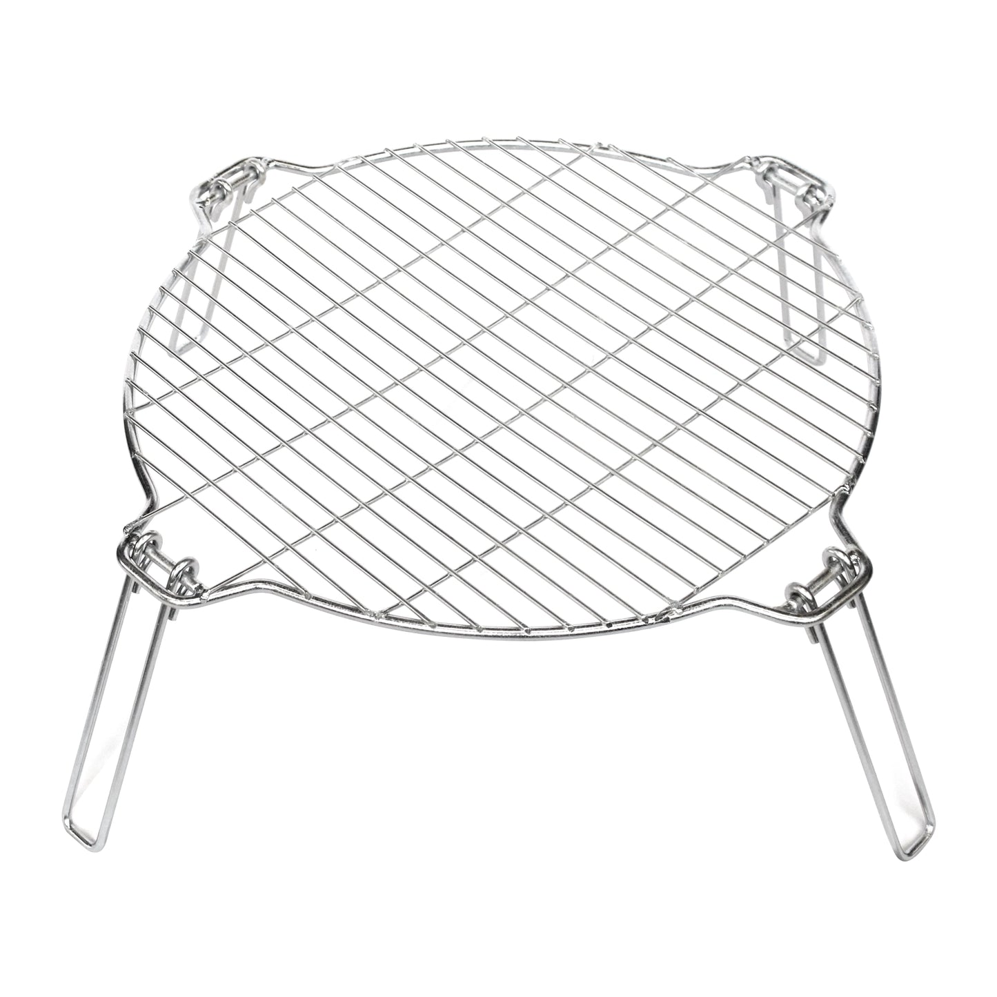 Collapsible Braai/Barbecue Grid Stand for Outdoor Cooking