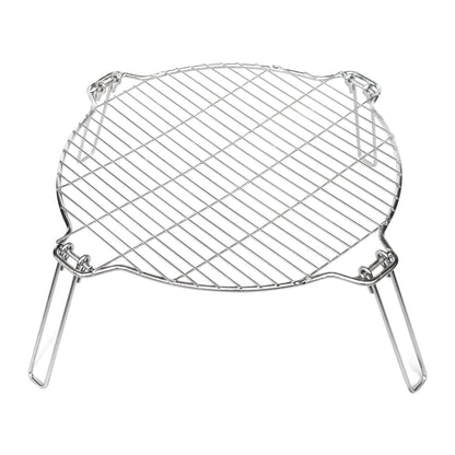Collapsible Braai/Barbecue Grid Stand for Outdoor Cooking