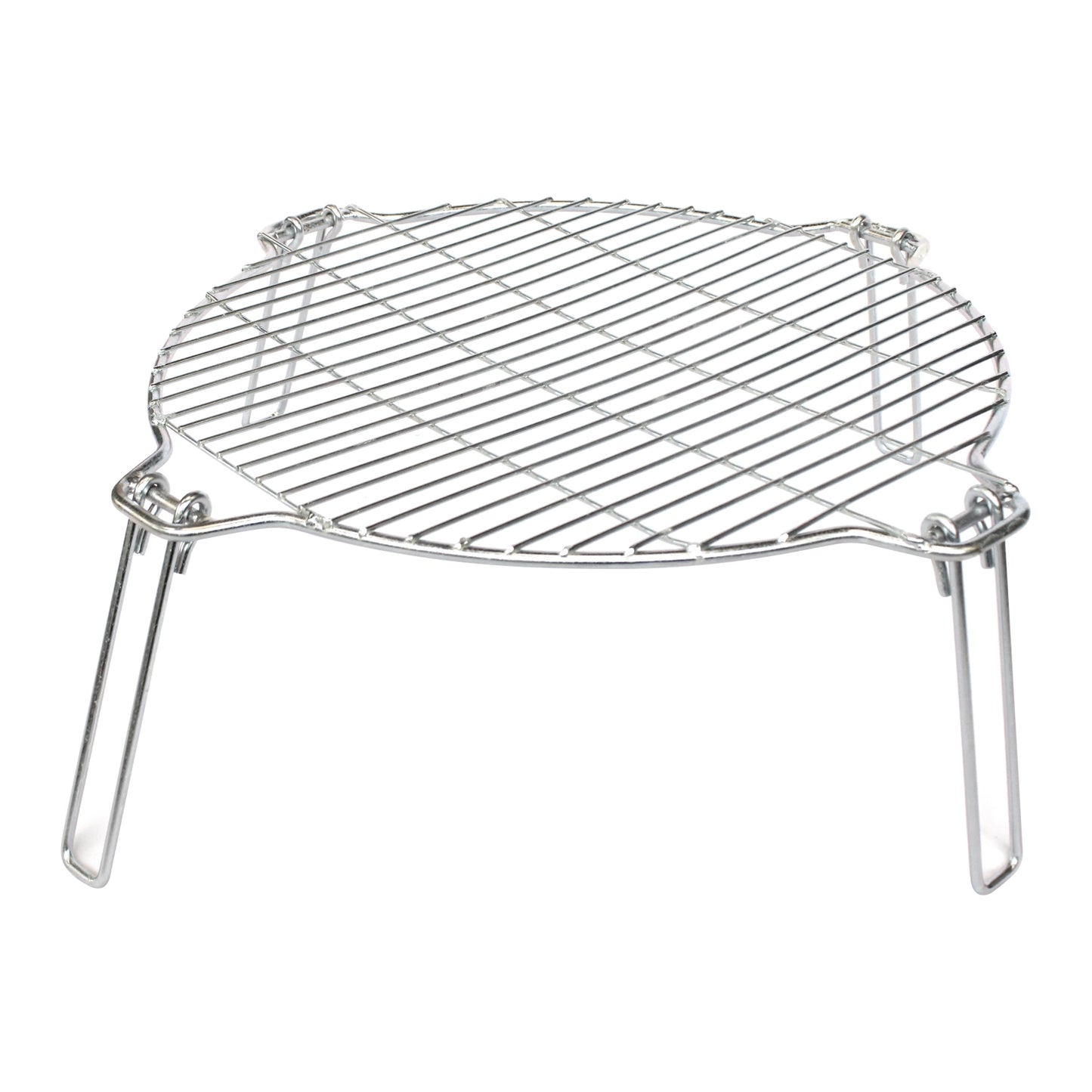 Collapsible Braai/Barbecue Grid Stand for Outdoor Cooking
