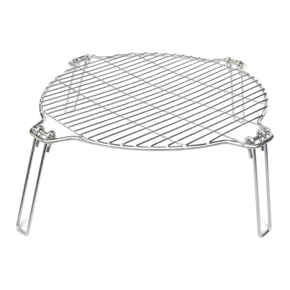 Collapsible Braai/Barbecue Grid Stand for Outdoor Cooking