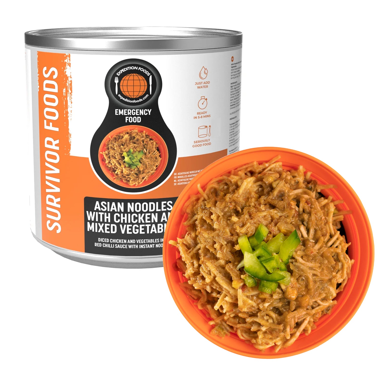 Expedition Foods Asian Noodles with Chicken & Veg
