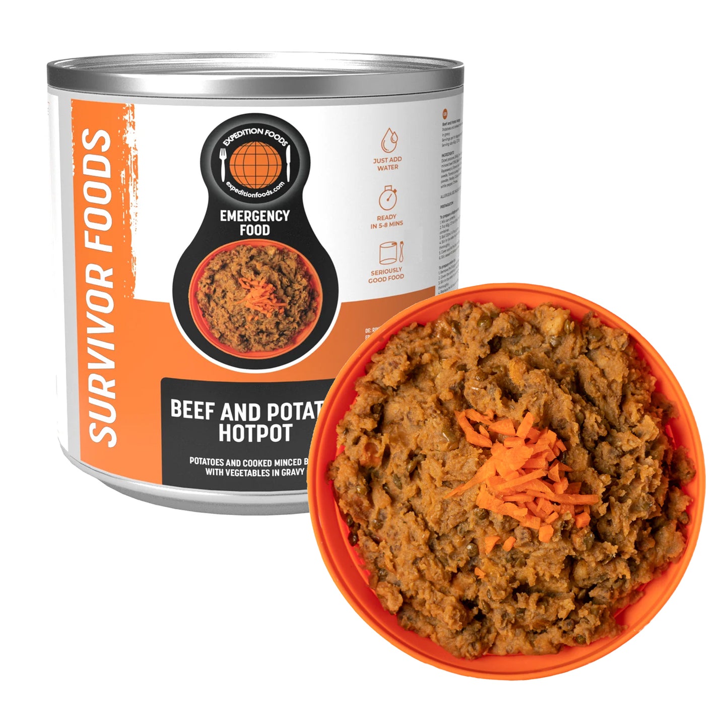 Expedition Foods Beef and Potato Hotpot Meal Long Life