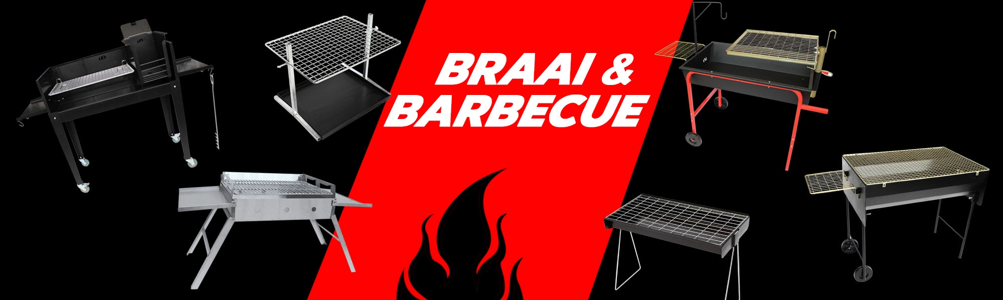 Braai and barbecue range from Explorer Essentials