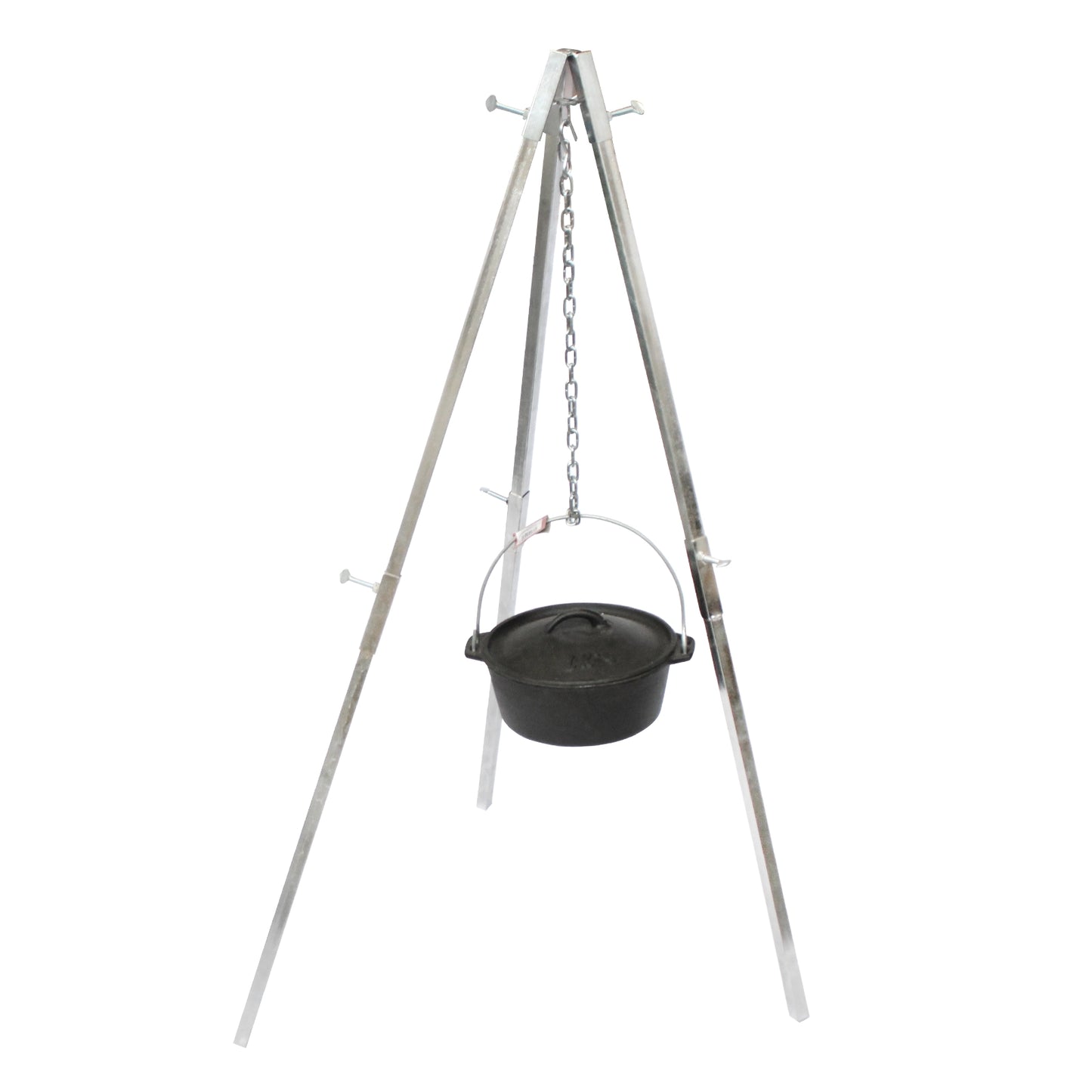 Steel Campfire Tripod for Outdoor Cooking