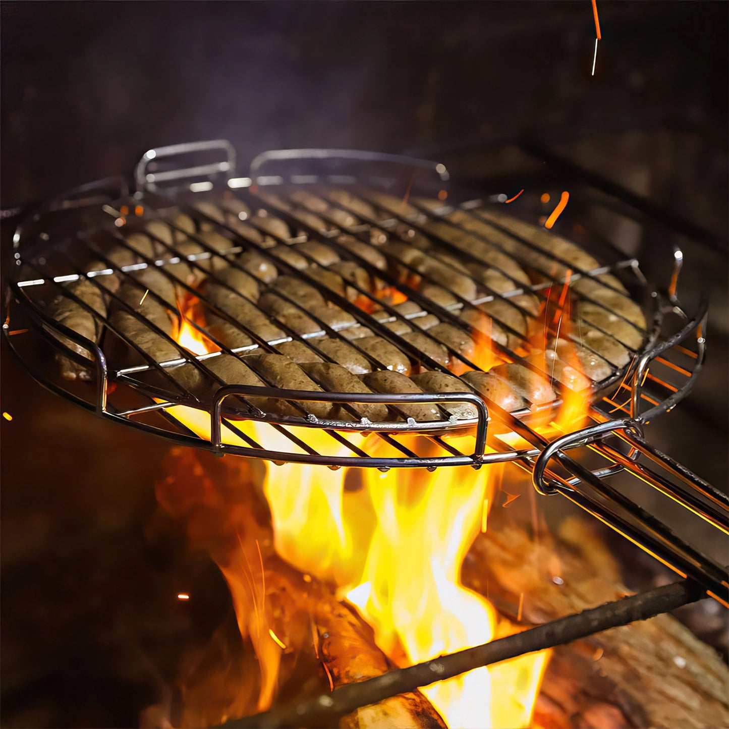 Rundes Boerewors-Gitter für Braai / BBQ