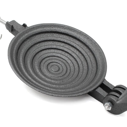 Cast Iron Jaffle Sandwich Maker with Handle