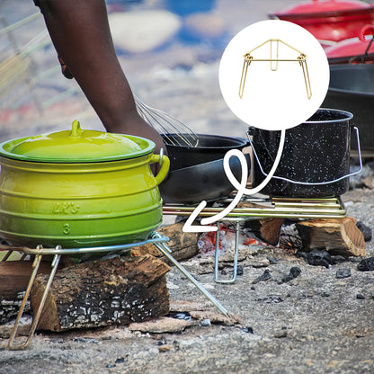 Trépied pliable à hauteur réglable pour Braai
