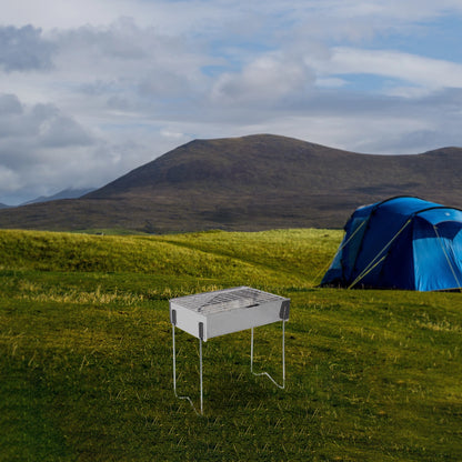 Stainless Steel Compact Barbecue