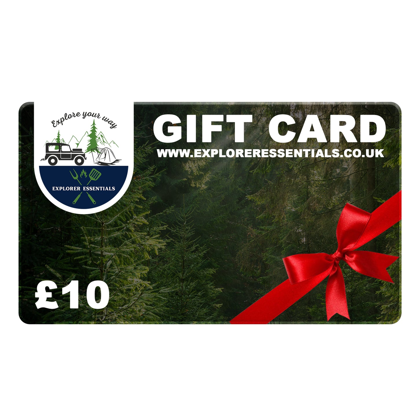 Explorer Essentials Gift Card £10