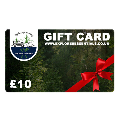 Explorer Essentials Gift Card £10