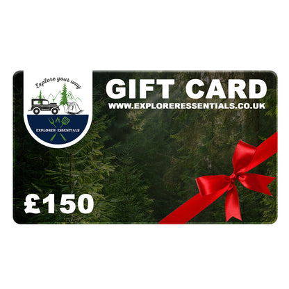 Explorer Essentials Gift Card £150
