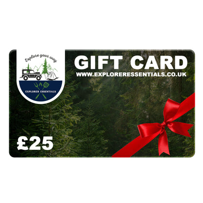Explorer Essentials Gift Card £25