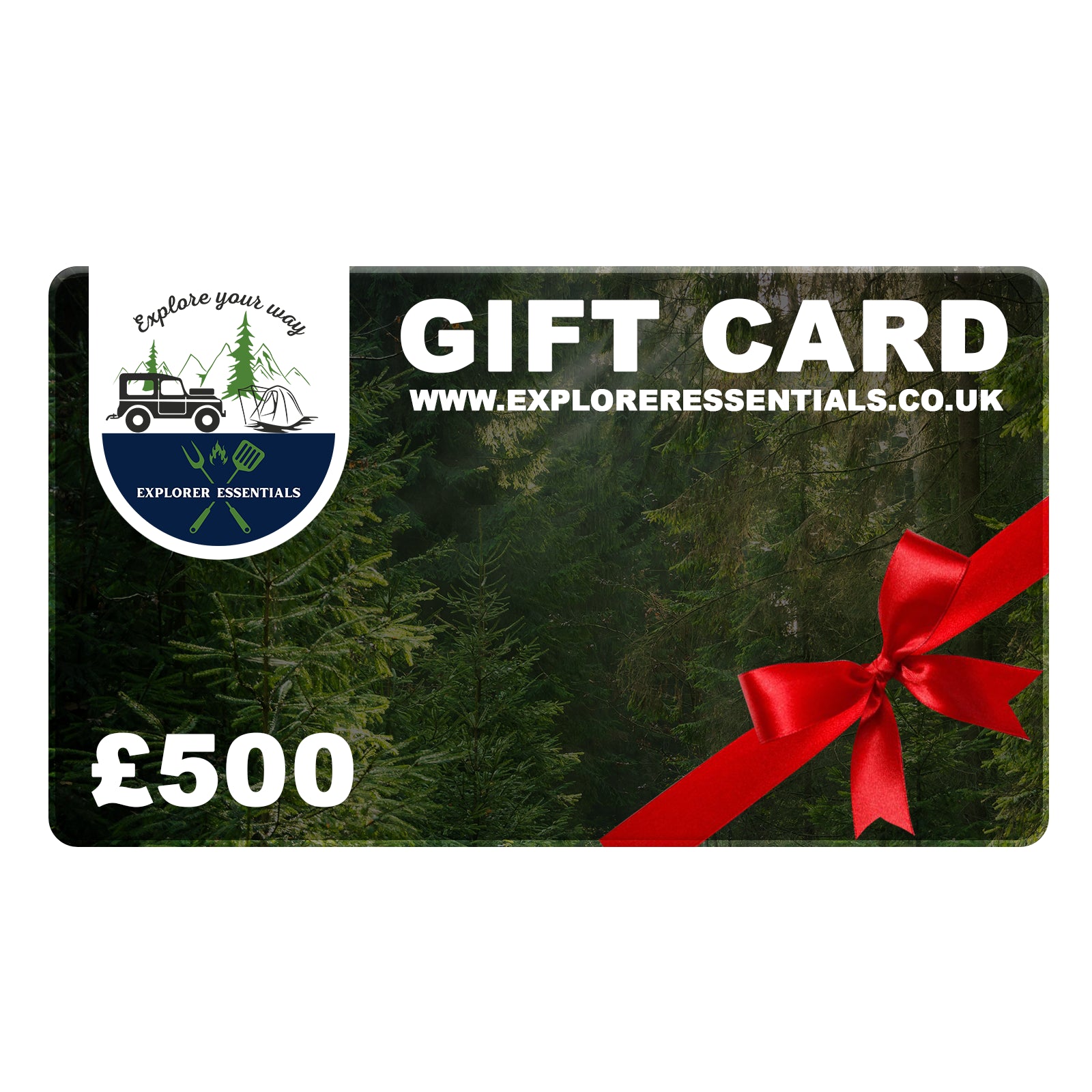 Explorer Essentials Gift Card £500