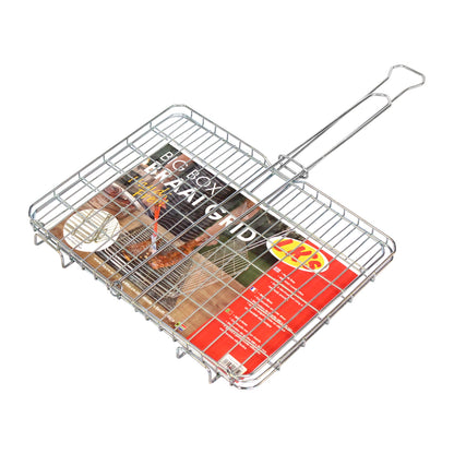 Handsfree Chrome Big Box Braai Grid with handle