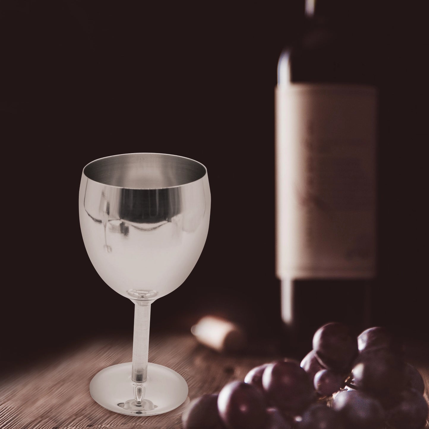 Stainless Steel Wine Glass For Red or White Wine