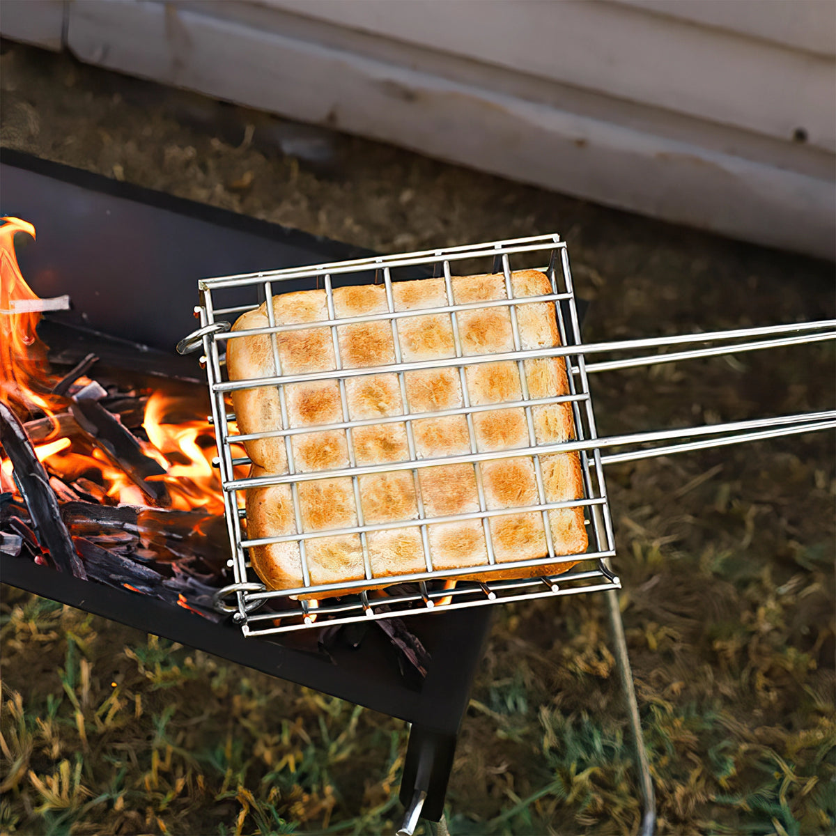 Cooking Grio Steel Sandwich Toastie Cooking Grid for Braai Barbecue