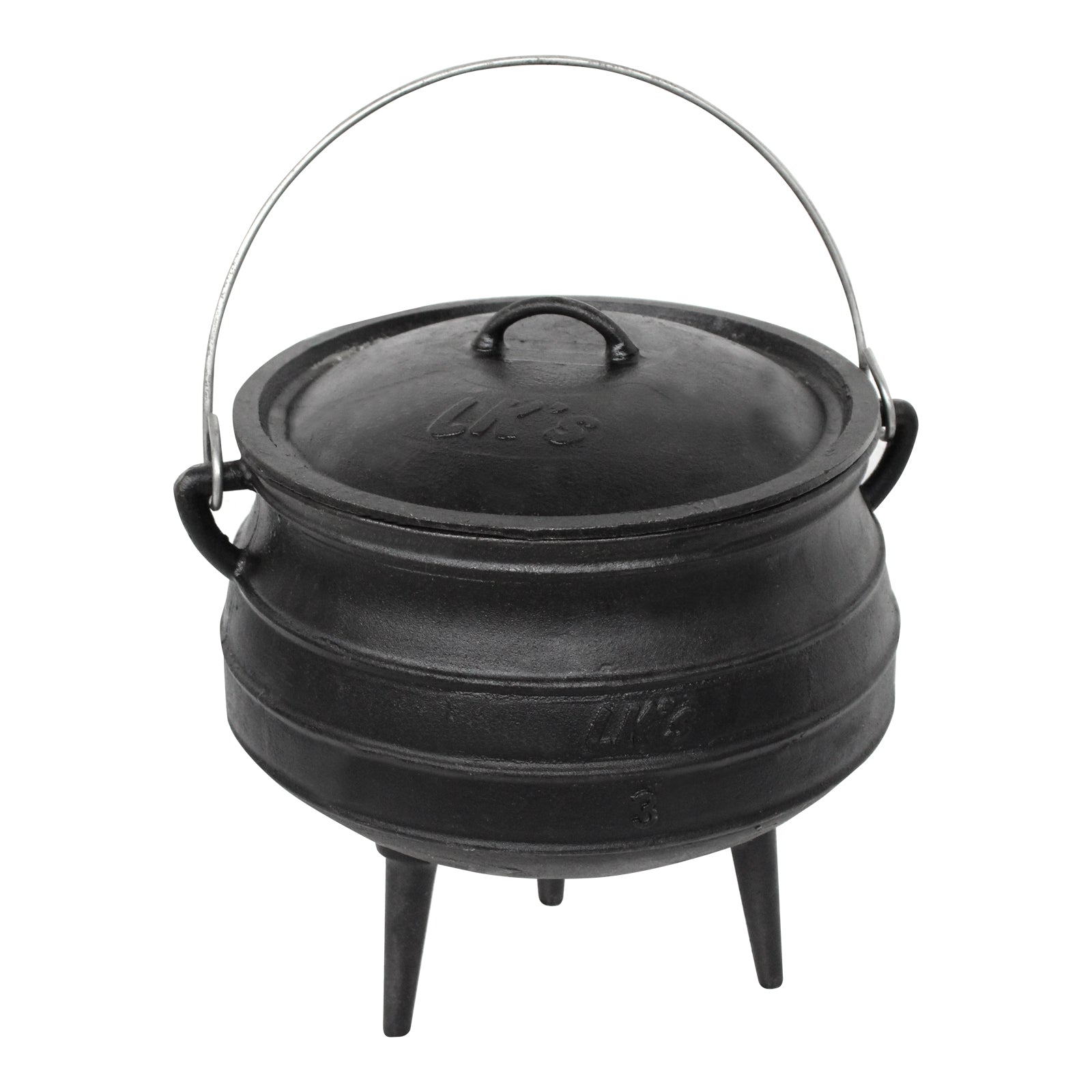 Size 3 Potjie Cooking Pot with Lid