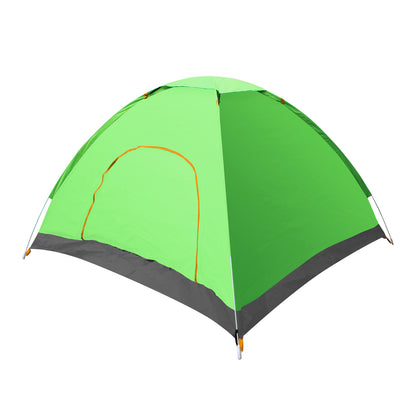 Green Pop Up Tent with Door