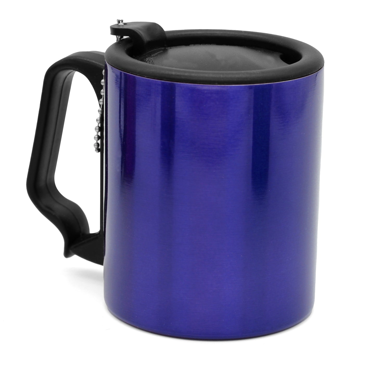 Insulated Coffee Mug with Lid - Blue
