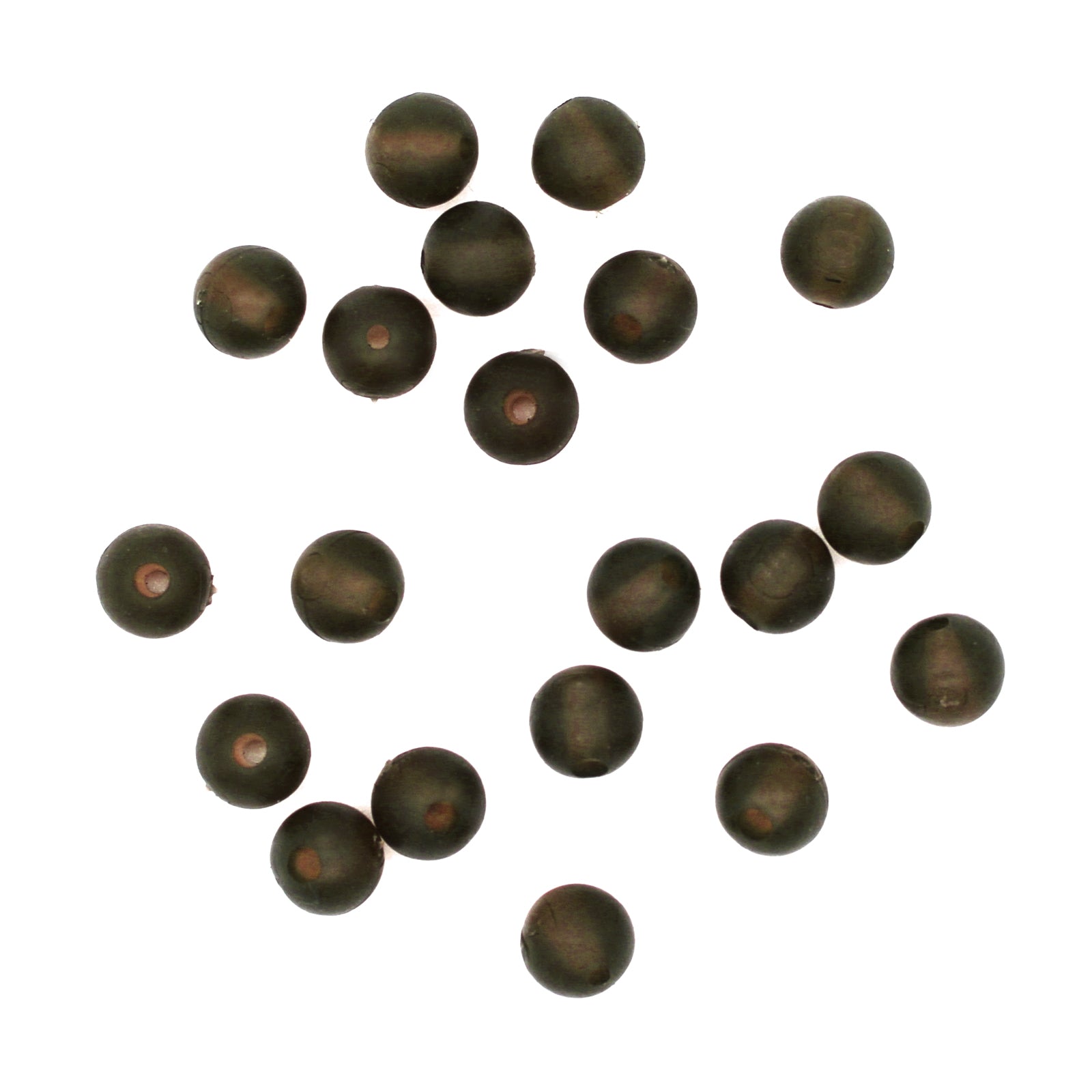 Deception Angling Tapered Chod Beads for Fishing Pack of 20 in Brown