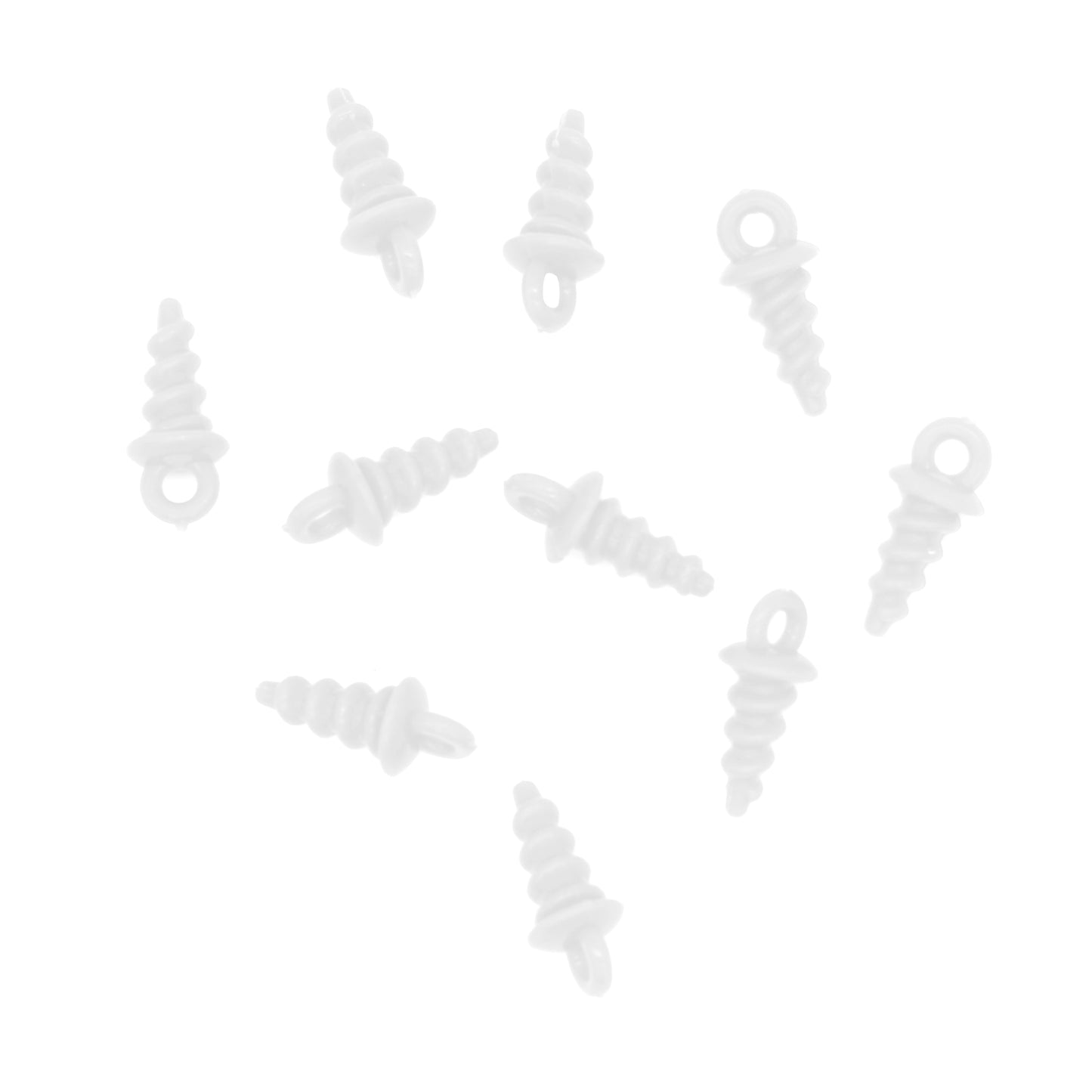 Plastic Bait Screws for Fishing Pack of 10