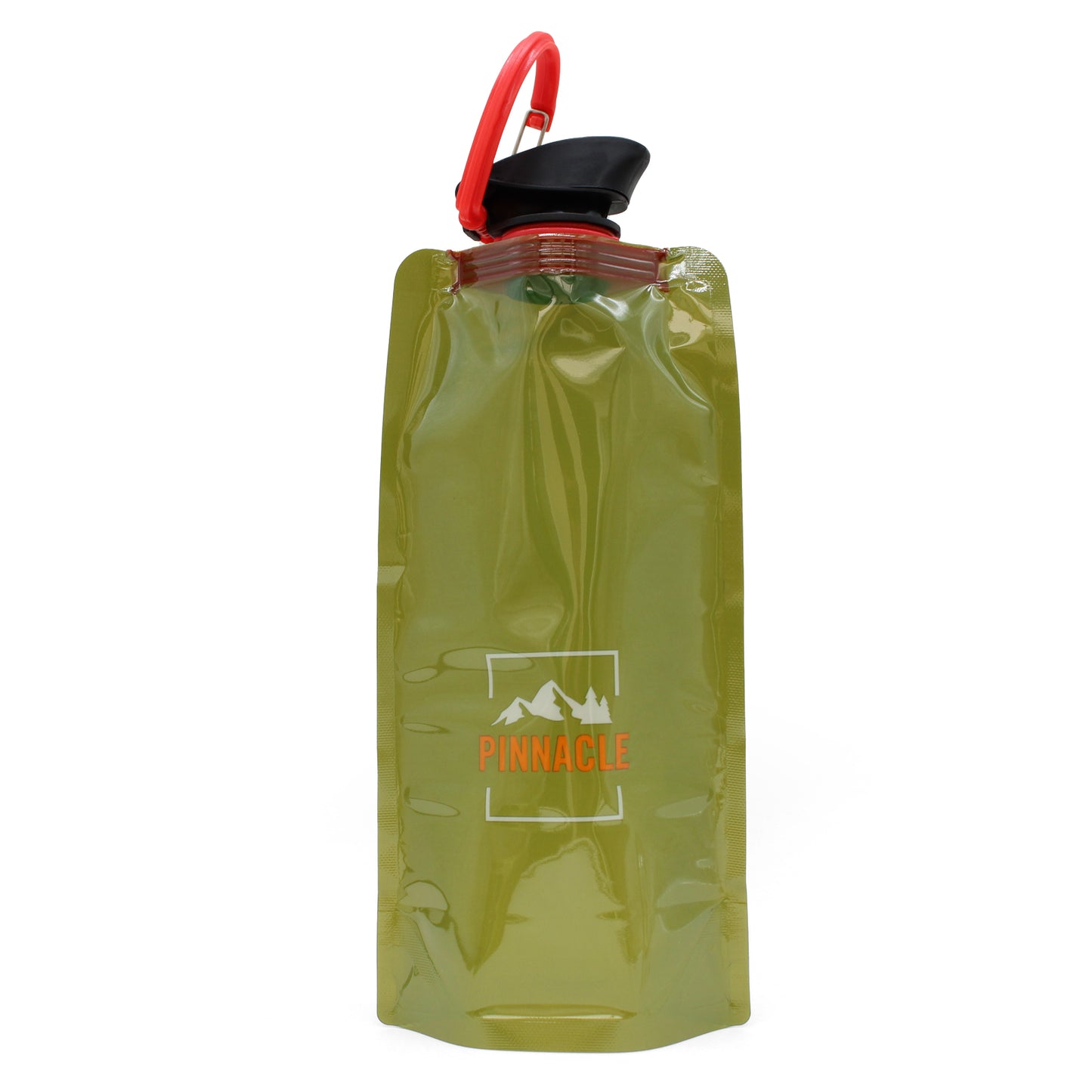 Pinnacle Collapsible Water Bottle in Green