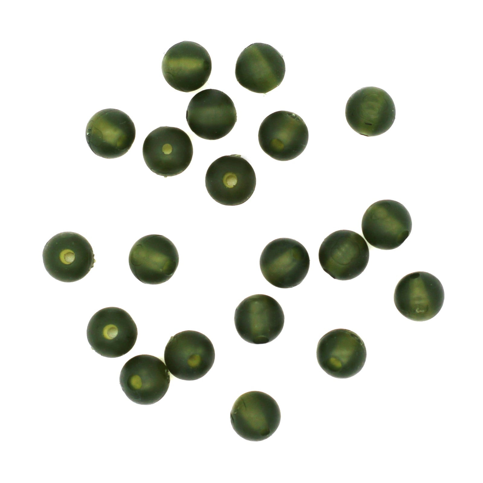 Deception Angling Tapered Chod Beads for Fishing Pack of 20 in Green