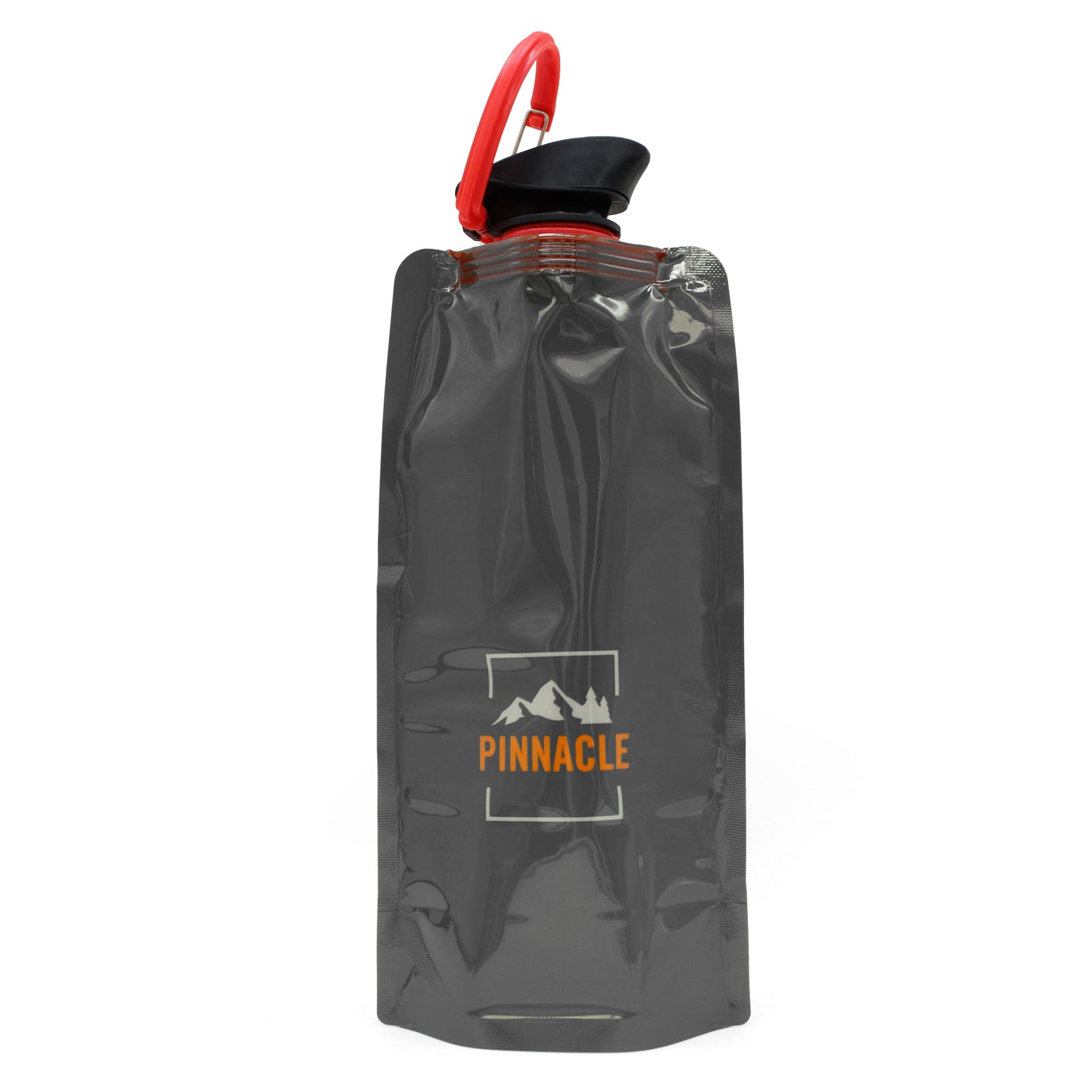 Pinnacle Collapsible Water Bottle in Grey