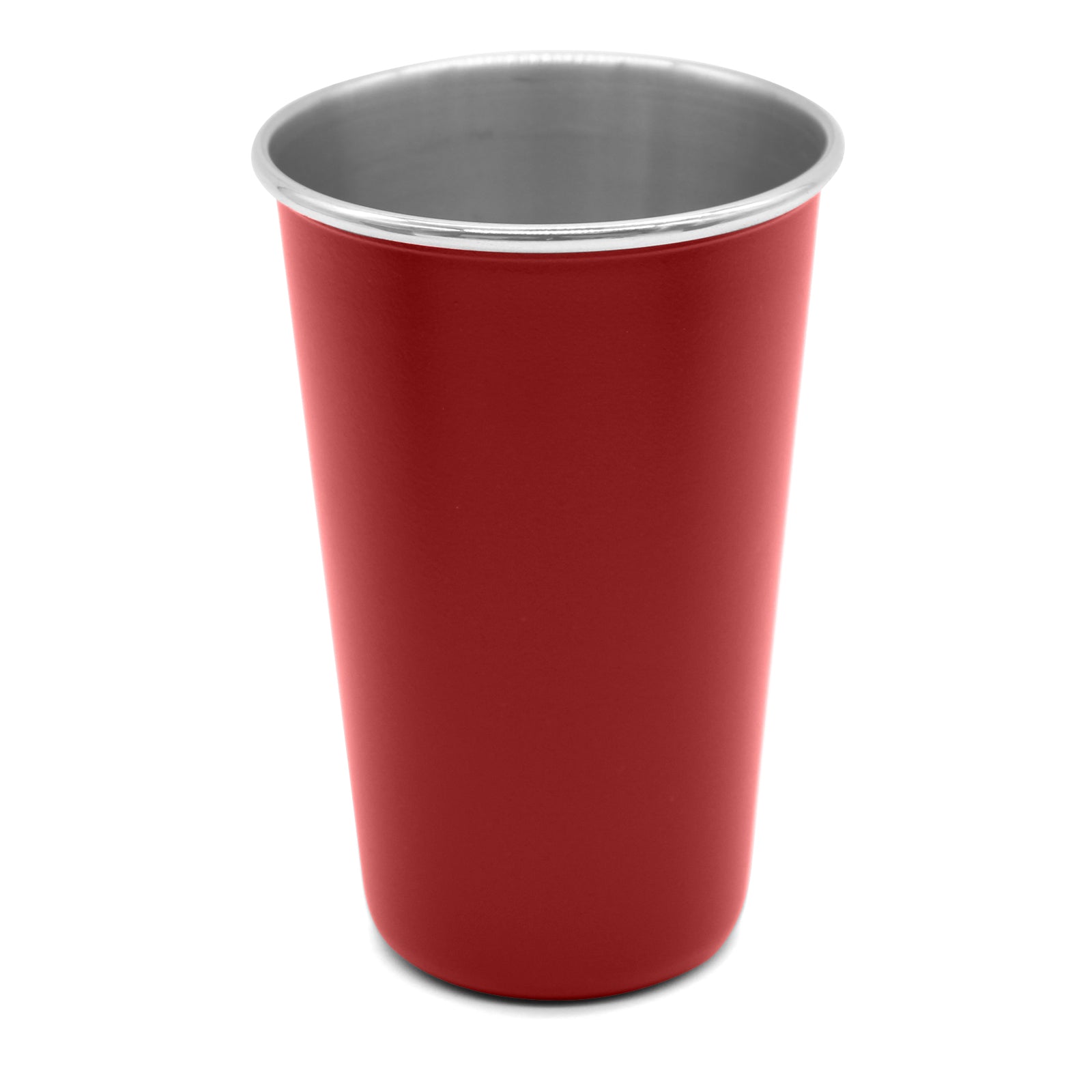 Stainless Steel Red Tumbler Cup for Camping and Fishing