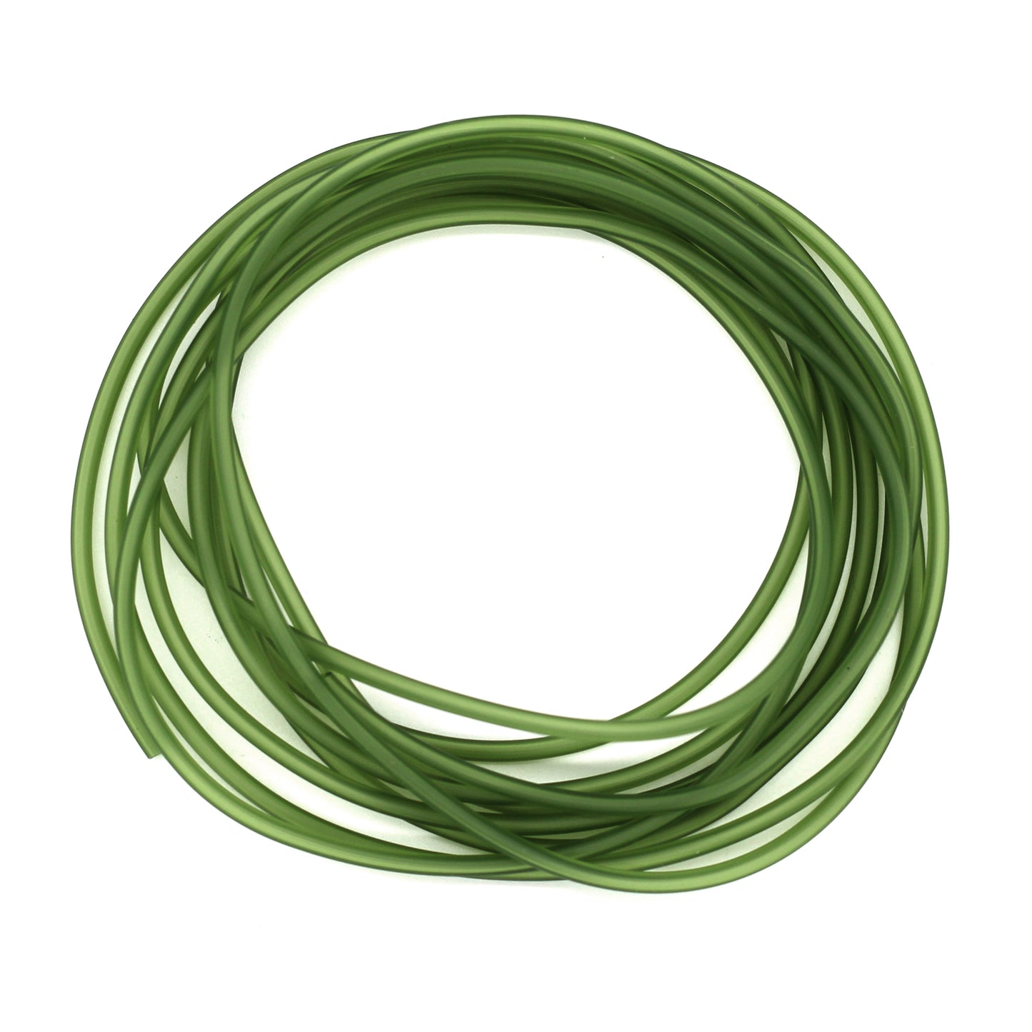 Deception Angling Silicon Tubing for Fishing in Trans Green