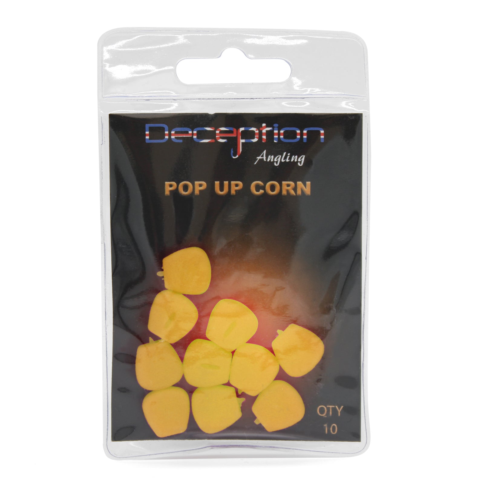 Deception Angling Pop Up Corn for Fishing in Yellow